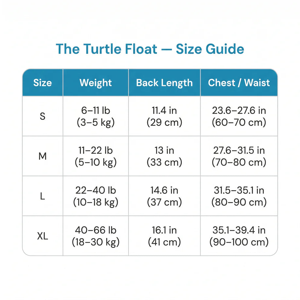 Dog Turtle Swimming Vest