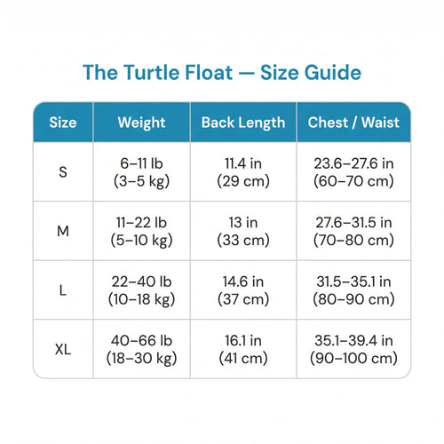Dog Turtle Swimming Vest