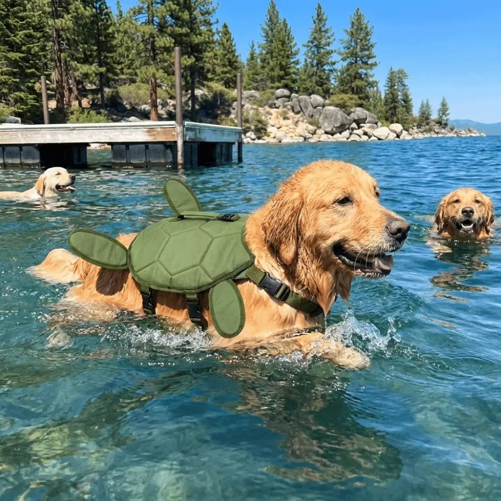 Dog Turtle Swimming Vest