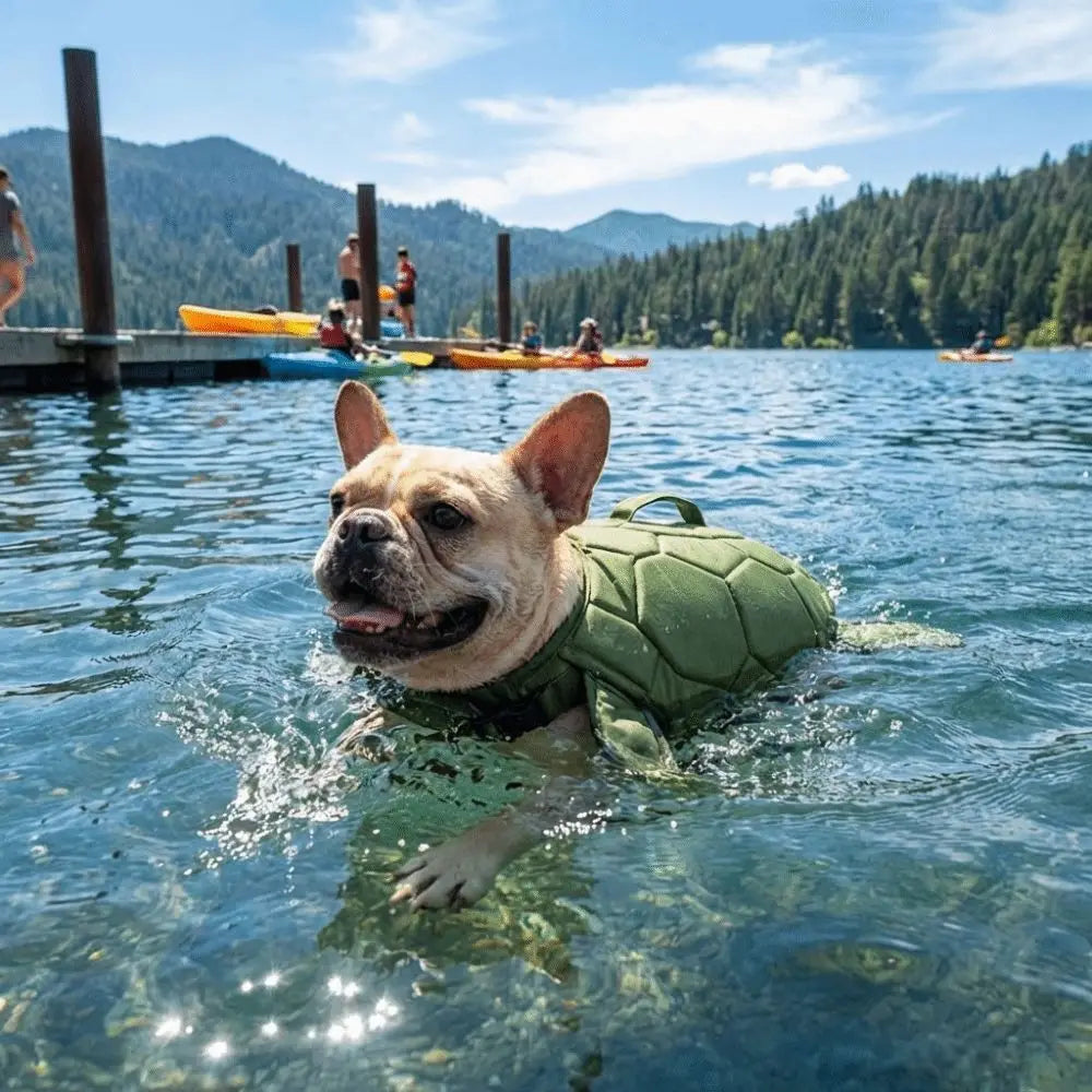 Dog Turtle Swimming Vest